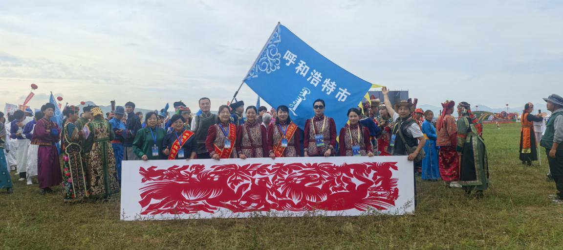 呼和浩特市文旅广电局参加自治区非遗那达慕活动